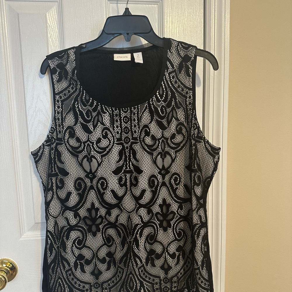 Chico's Classic Black Top